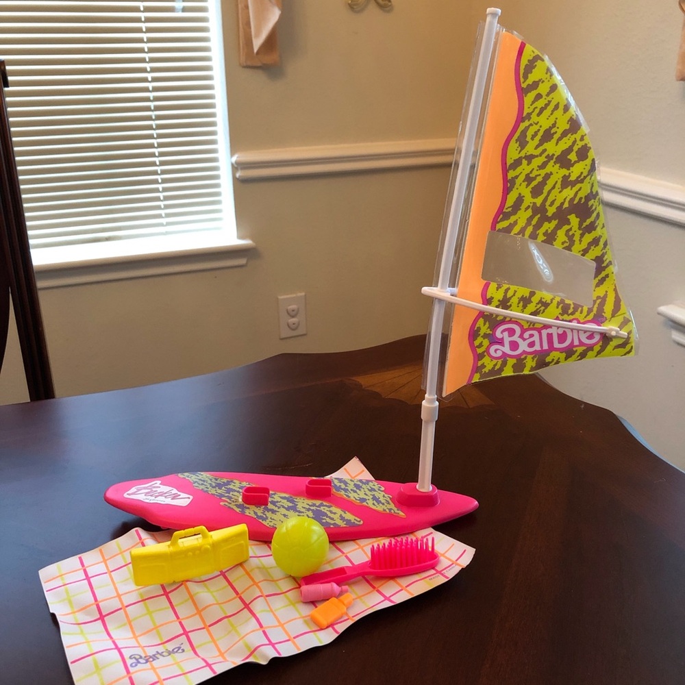 90s Barbie Sail & Beach Accessories